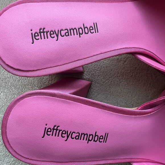 Jeffrey Campbell Pink Platform Sandals - Picture 13 of 16